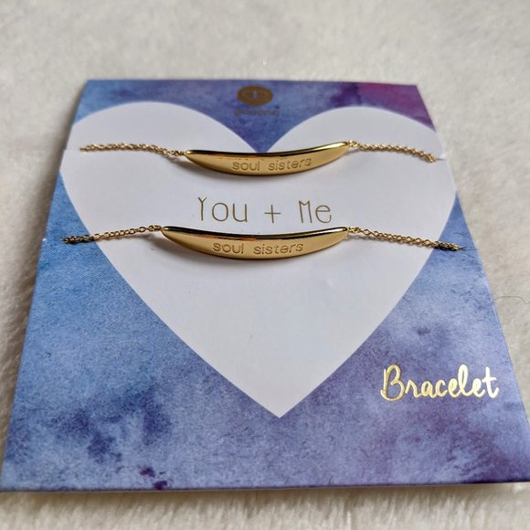 Gorjana Gold You & Me Friendship Sister Bracelets - Picture 3 of 7